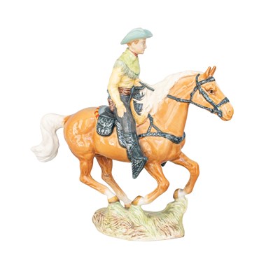 Lot 1118 - Beswick Canadian Mounted Cowboy, model No....