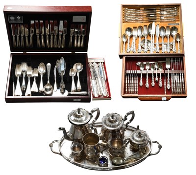 Lot 73 - An Arthur Price Silver Plate Table Service,...