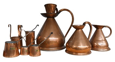 Lot 200 - 19th Century Copper, including a 2 Gallon...
