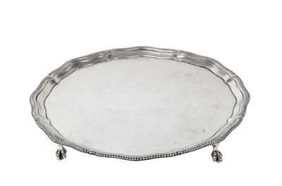 Lot 2179 - An Elizabeth II Silver Salver