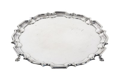 Lot 2161 - A George V Silver Salver