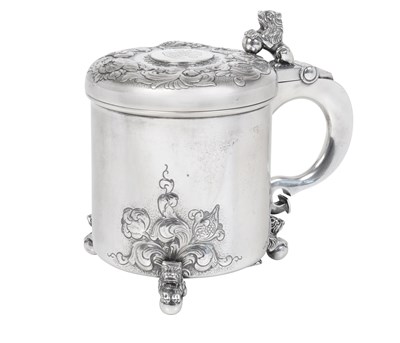 Lot 2118 - A Norwegian Silver Tankard