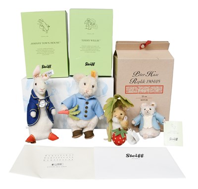 Lot 1305 - A Steiff Timmy Willie, 12cm, with green box,...