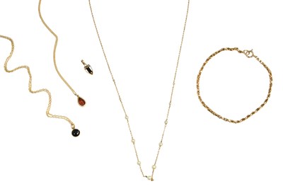 Lot 355 - A Small Quantity of Jewellery, comprising of a...