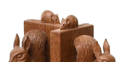 Lot 77 - Workshop of Robert Mouseman Thompson (Kilburn):...