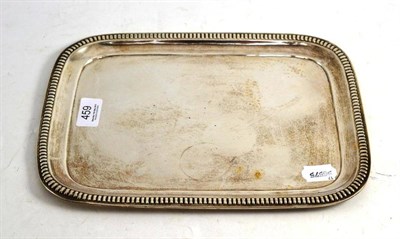 Lot 459 - A George V silver dressing table tray, London 1919, by the Goldsmiths and Silversmiths Company