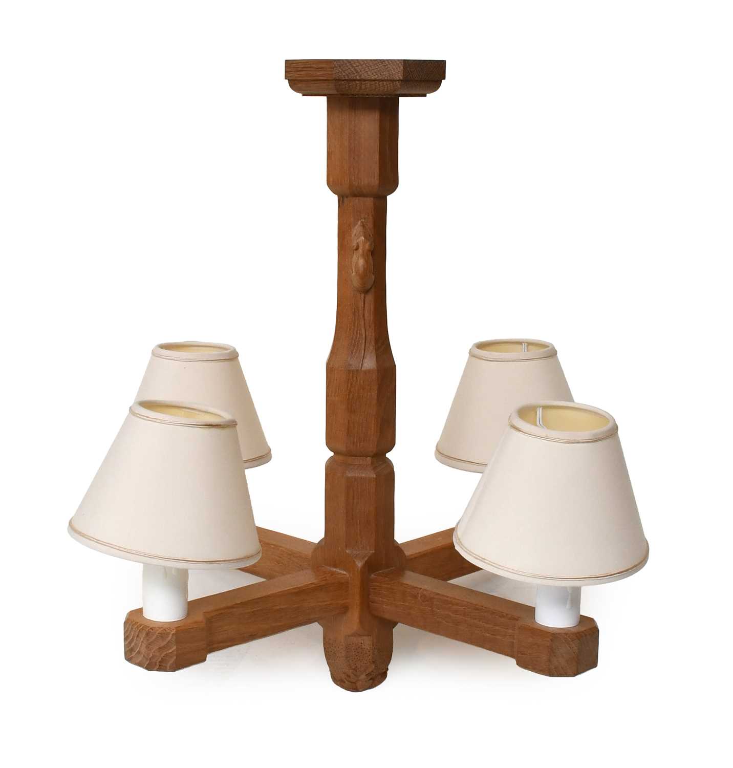 Lot 67 - Workshop of Robert Mouseman Thompson (Kilburn):...
