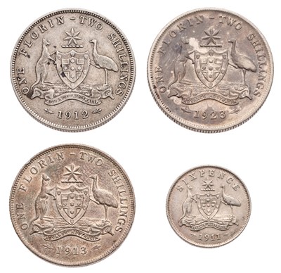 Lot 118 - Australia, Florin 1913, (KM#27), minor edge...