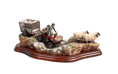 Lot 1013 - Border Fine Arts 'All in A Day's Work' (Farmer...