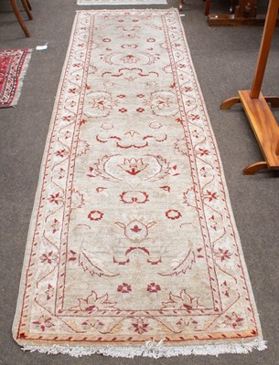 Lot 1288 - Afghan Ziegler Runner, the field with large...