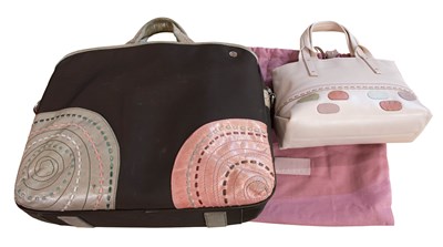 Lot 372 - A Radley Brown Travel Bag, with decorative...
