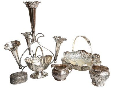 Lot 211 - A Collection of Assorted Silver Plate,...