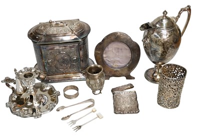 Lot 181 - A Collection of Assorted Silver and Silver...