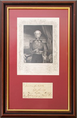 Lot 149 - Fitzroy Somerset, 1st Baron Raglan (1788-1855)...