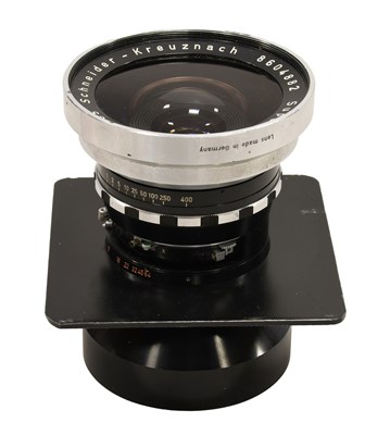 Lot 3184 - Schneider-Kreuznach f8 165mm Super-Angulon Lens