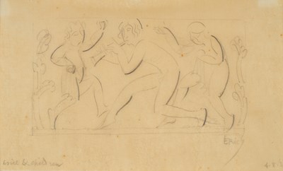 Lot 527 - Eric Gill ARA, RDI (1882-1940) "Ariel and...