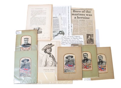 Lot 153 - Five Silk Stevengraphs :- depicting General...