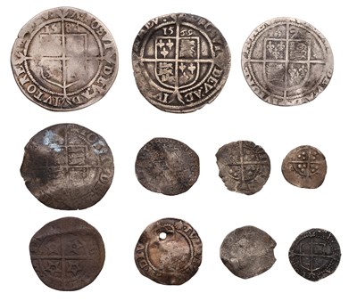 Lot 19 - Elizabeth I, Sixpences, 1559, 1575, 1584 and...