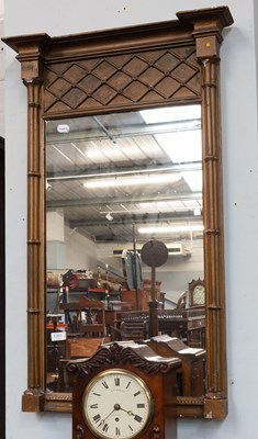 Lot 1360 - A Regency Gilt Framed Mirror, with inverted...