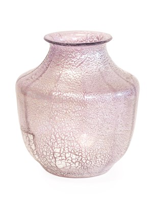 Lot 646 - An Art Nouveau Loetz Iridescent Violet...