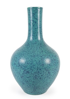 Lot 58 - A Chinese Robin's Egg-Glazed Porcelain Bottle...