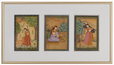 Lot 103 - Indian School (19th/20th century): Three...