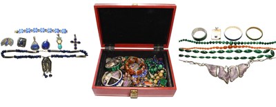Lot 517 - A Quantity of Hardstone Beaded Jewellery,...