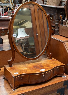 Lot 1465 - A 19th Century Serpentine Fronted Mahogany...