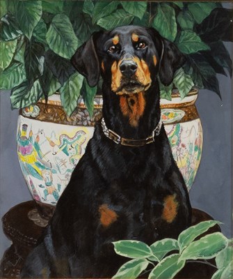 Lot Judi Kent Pyrah (Contemporary) Portrait of a...