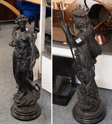 Lot 1496 - After Auguste Jospeh Peiffer, A Pair of...