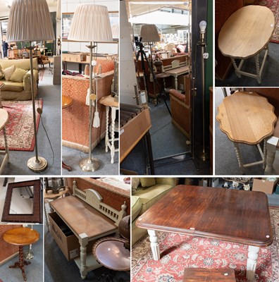 Lot 1508 - A Part Painted Coffee Table, formerly a...