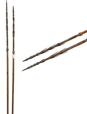 Lot 207 - Two 19th Century Fishing Spears, from New...
