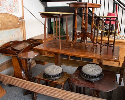 Lot 1542 - A Group of Occasional Furniture, comprising a...