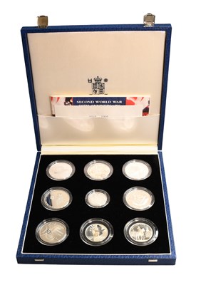 Lot 62 - Royal Mint, WWII 50th Anniversary 1945-1995,...