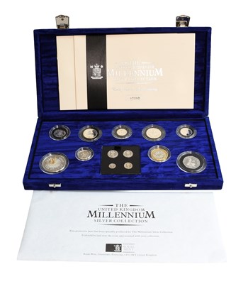 Lot 94 - The United Kingdom Millennium Silver...
