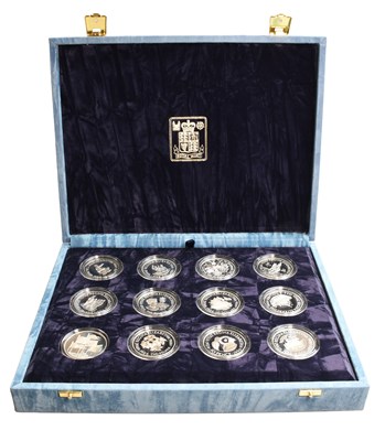 Lot 67 - Royal Mint, 70th Birthday of The Queen Silver...