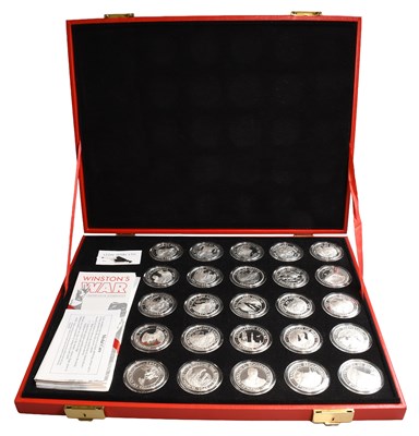 Lot 63 - Winston's War, Silver Medal Collection, by...