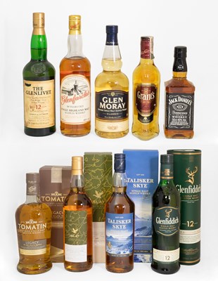 Lot 3202 - Glenlivet 12 Years Old Single Malt Scotch...