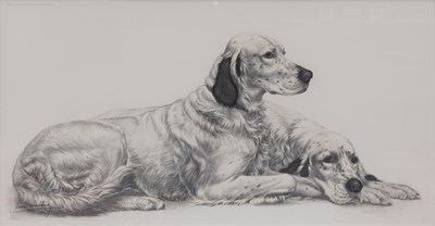 Lot 1262 - After Léon Danchin (1887-1938) "Two Resting...