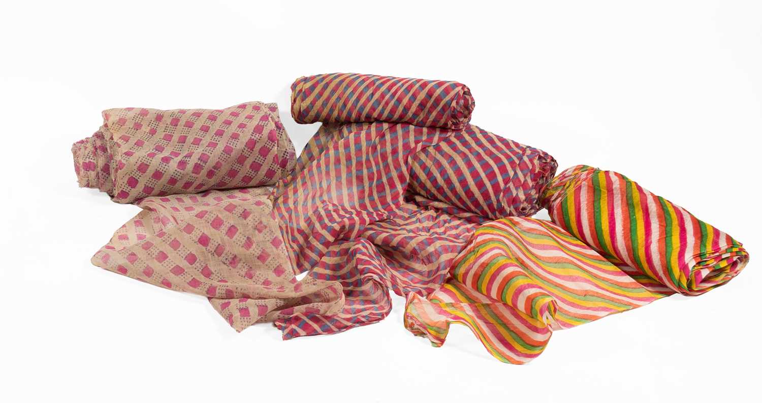 Lot 2008 - Mid-19th Century Indian Turbans comprising an...