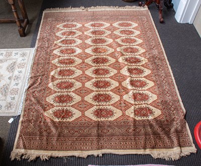 Lot 1291 - Machine Made Silk Rug, 183cm by 134cm