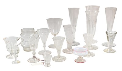 Lot 234 - A Collection of 18th and 19th Century Glasses,...