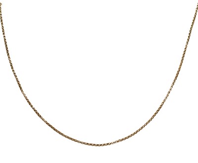 Lot 428 - A Trace Link Chain, length 49.5cm