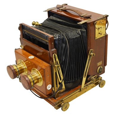 Lot 3194 - Thornton Pickard Royal Ruby Triple Extension Plate Camera