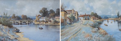 Lot 1270 - Harold English (1890-1953) "Upton on Severn"...
