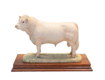 Lot 1057 - Border Fine Arts 'Charolais Bull' (Style One),...