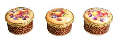 Lot 281 - Three Royal Worcester Connoisseur Collection...