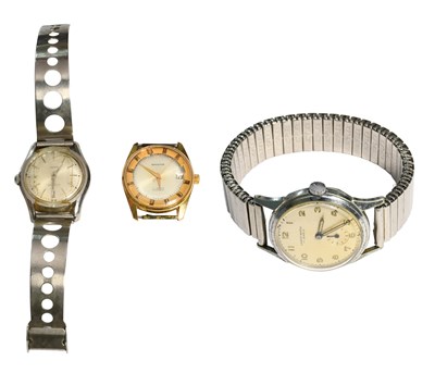 Lot 522 - A Stainless Steel Eterna KonTiki Wristwatch,...