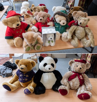 Lot 1173 - A Large Collection of Harrods Annual Teddy...