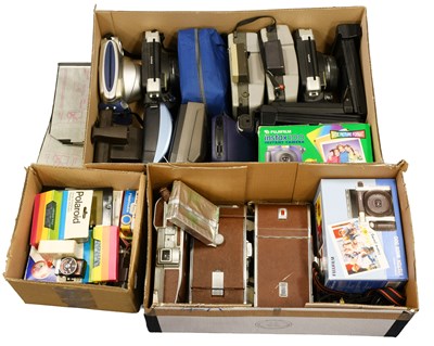 Lot 3180 - Polaroid And Oher Instant Cameras